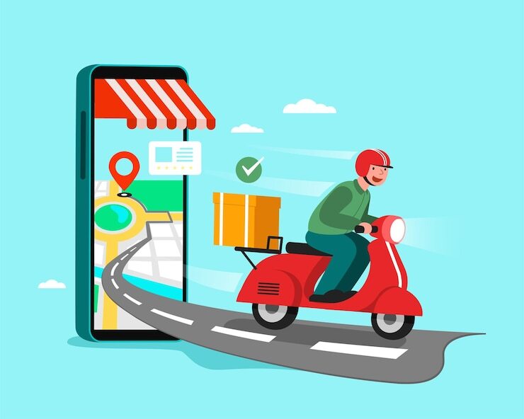 delivery-staff-ride-motorcycles-shopping-concept_1150-34879